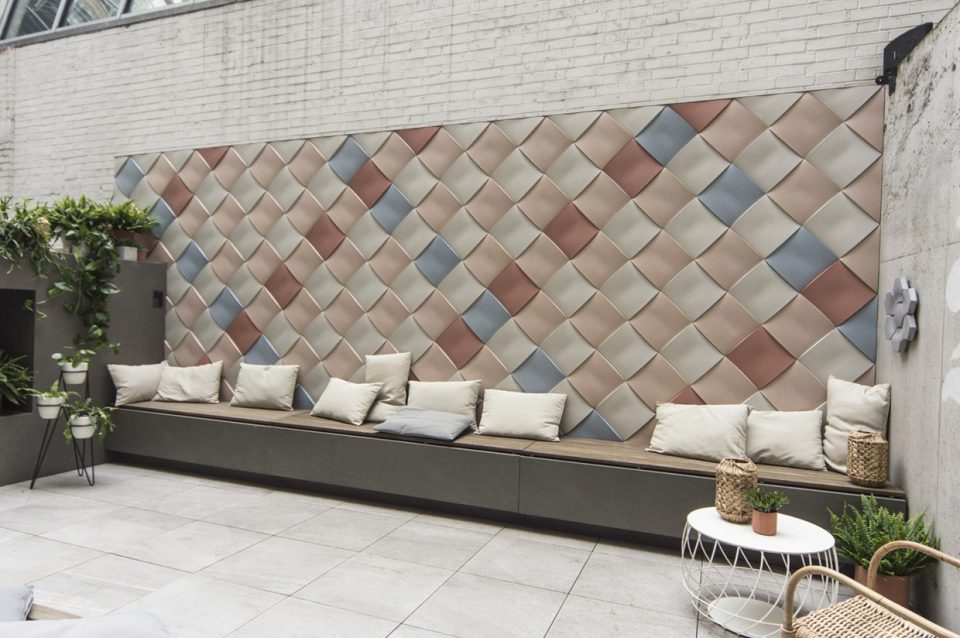 trend，home decoration，ceramic tile，Concrete，Weaving series，