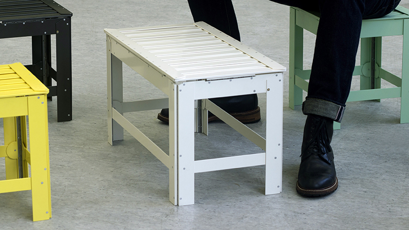 two-dimensional，jongha choi，Foldable，chair，North Korea，