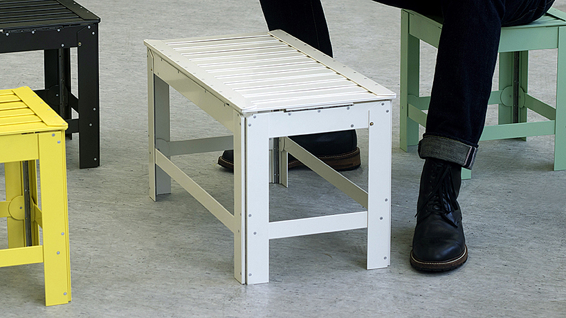 two-dimensional，jongha choi，Foldable，chair，North Korea，