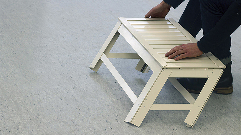 two-dimensional，jongha choi，Foldable，chair，North Korea，