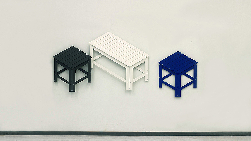 two-dimensional，jongha choi，Foldable，chair，North Korea，