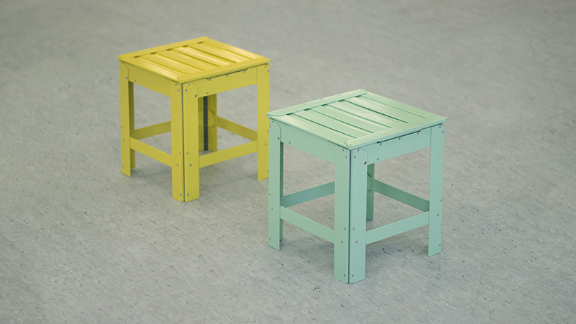 two-dimensional，jongha choi，Foldable，chair，North Korea，