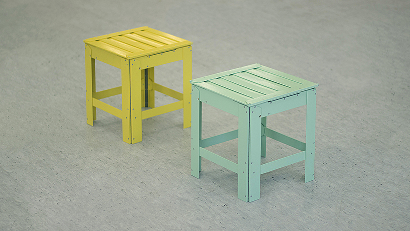 two-dimensional，jongha choi，Foldable，chair，North Korea，