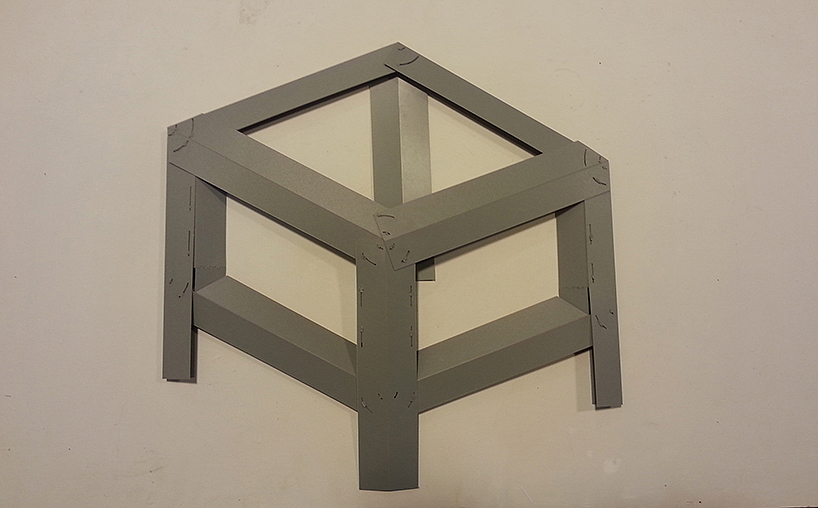 two-dimensional，jongha choi，Foldable，chair，North Korea，