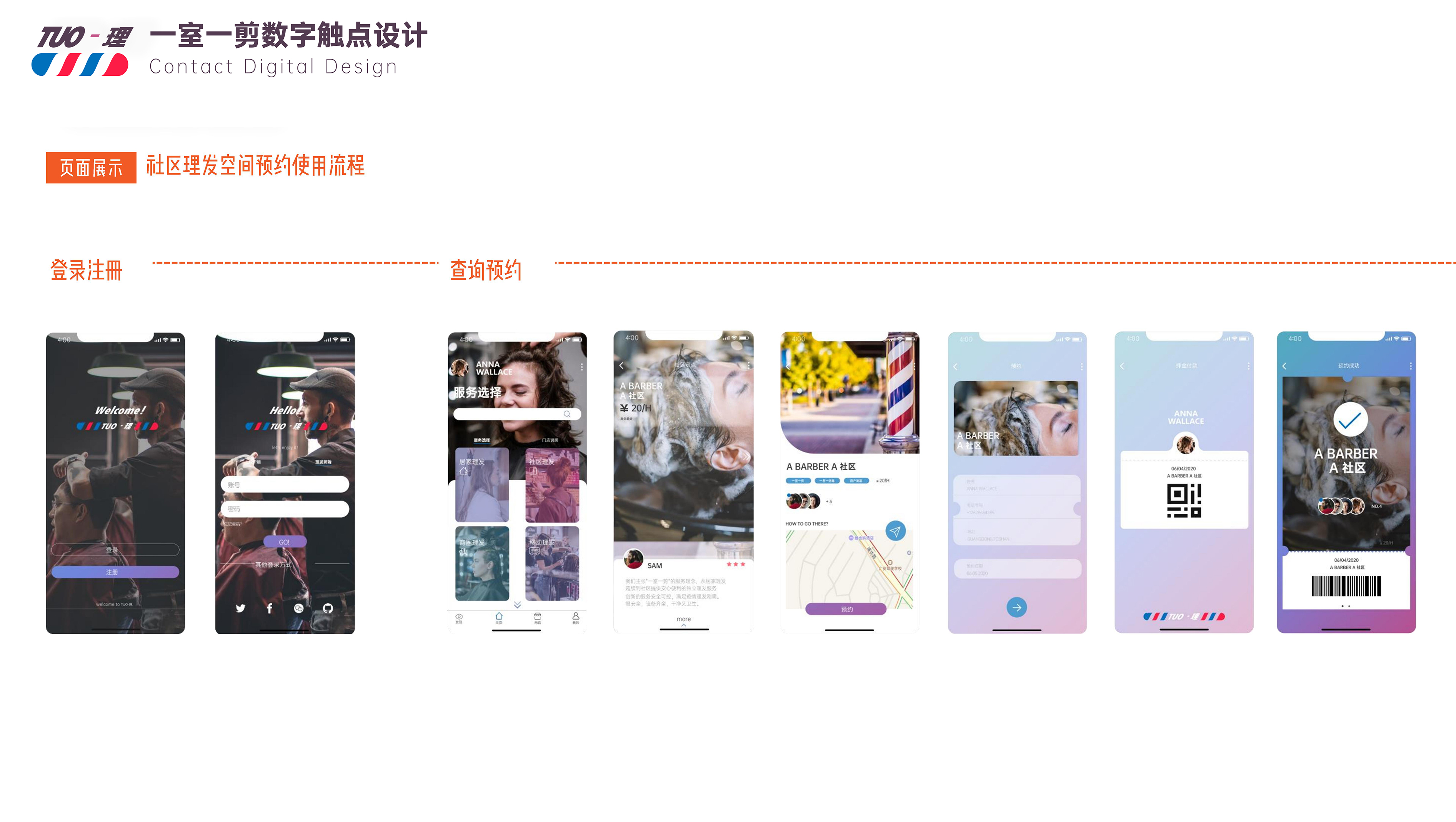 Post epidemic Era，Safety isolation，Just need a haircut，Product service system，Service experience design，