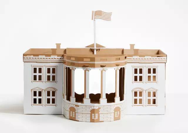 Iconic，Architecture，cardboard，Cat house，