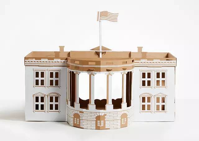 Iconic，Architecture，cardboard，Cat house，