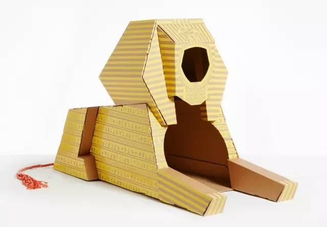 Iconic，Architecture，cardboard，Cat house，