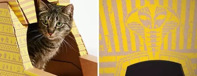 Iconic，Architecture，cardboard，Cat house，