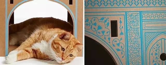 Iconic，Architecture，cardboard，Cat house，