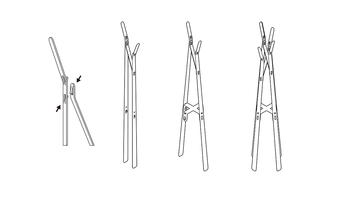 Hanger design，Home design，Metal，