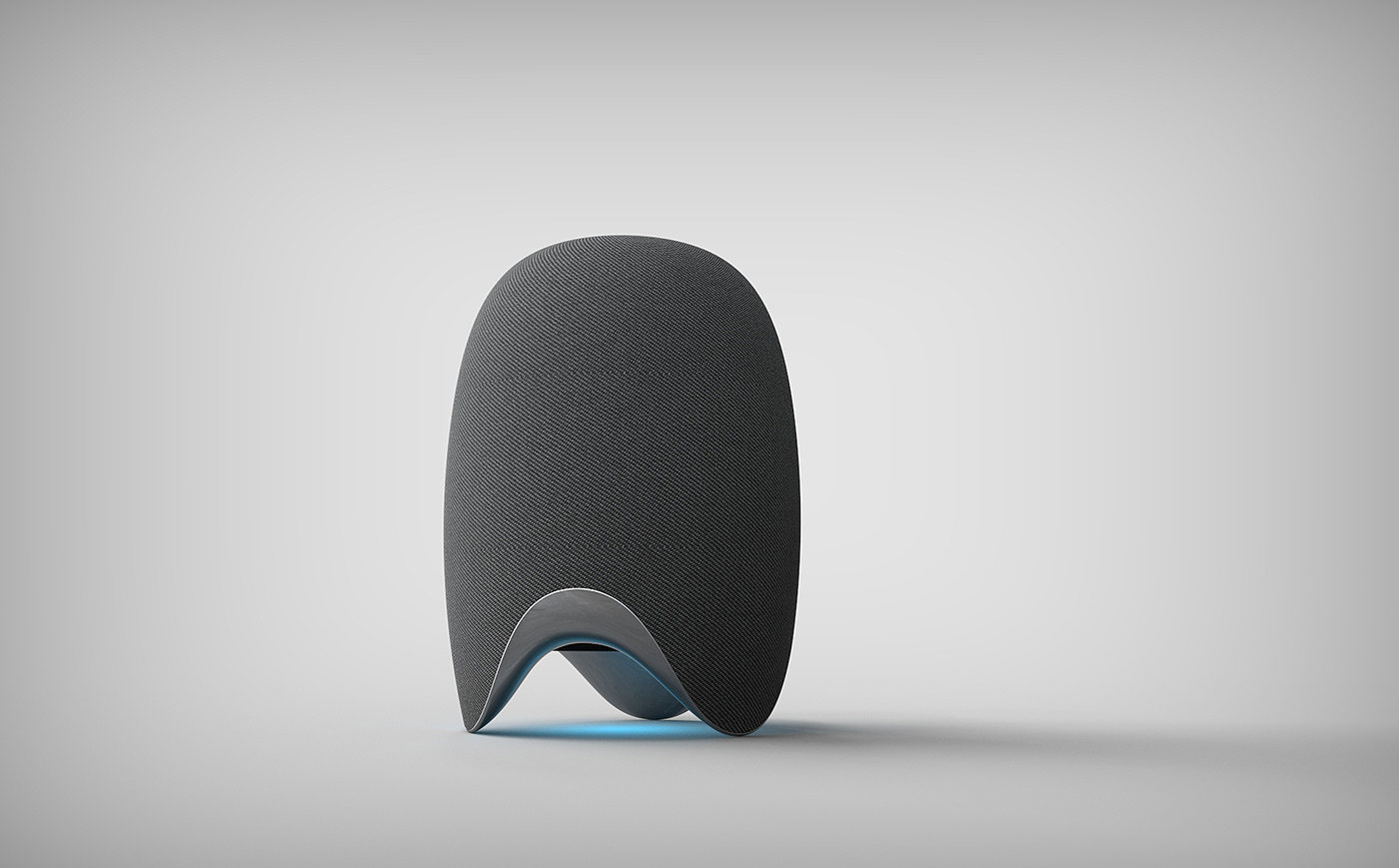AI 360 Speaker，智能音响，黑色，