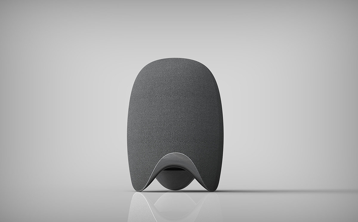 AI 360 Speaker，智能音响，黑色，