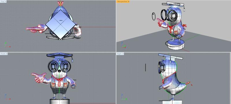 Software: rhinoceros ts4 0，