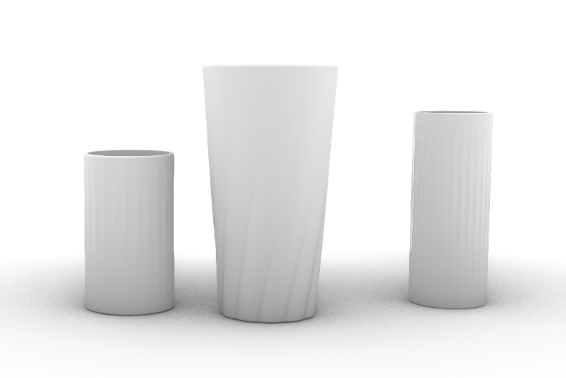 vase，modeling，Render，