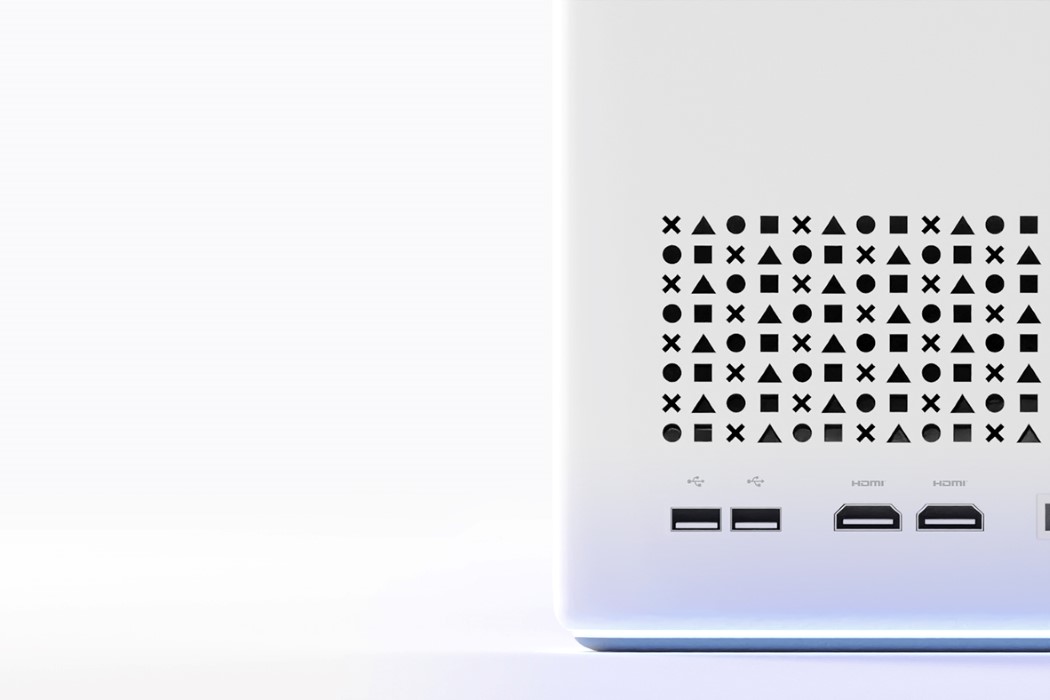 Playstation 5，Geometric design，right triangle，