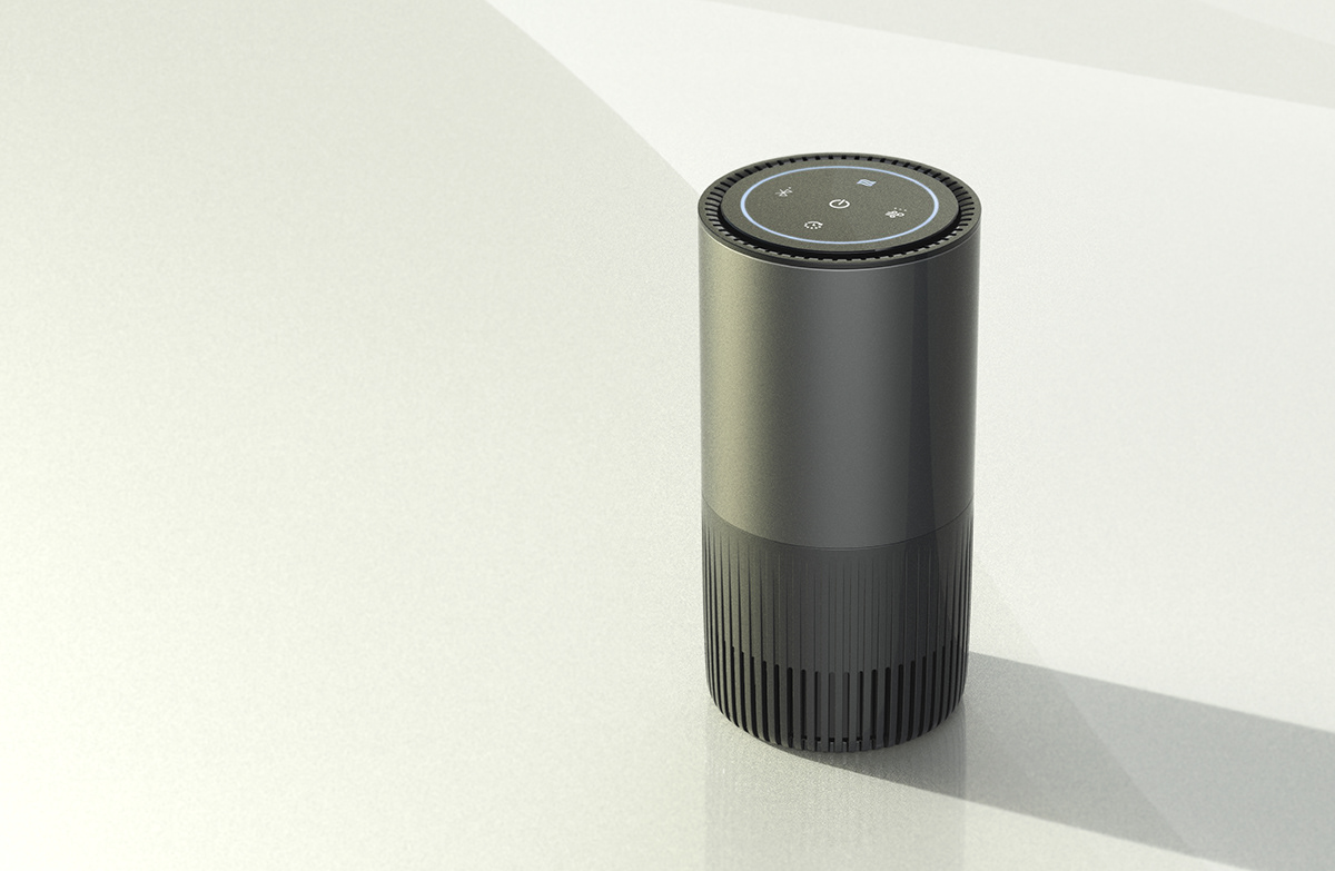 Shining Ring，Car Purifier ，intelligence，