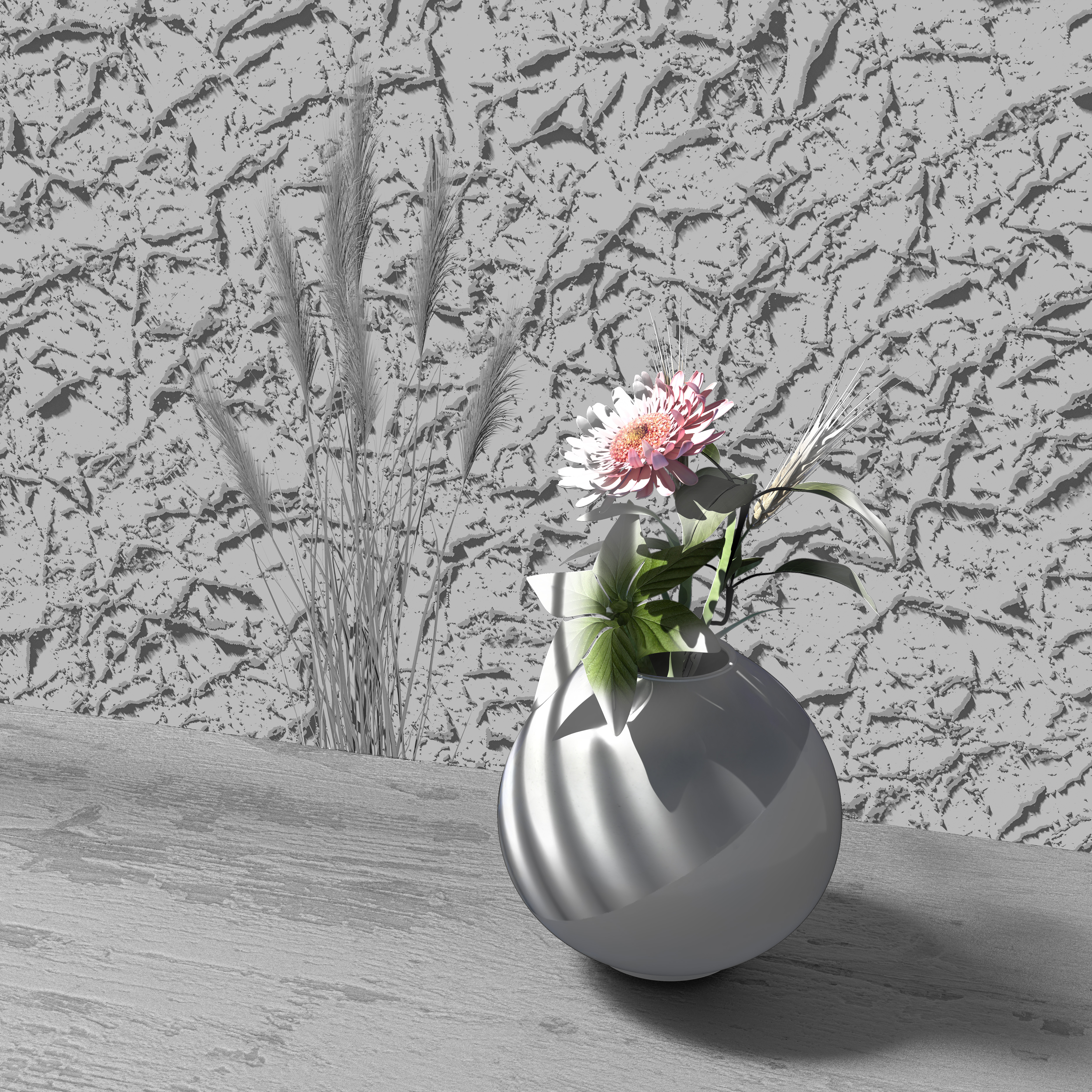 Scene rendering，flower，Botany，
