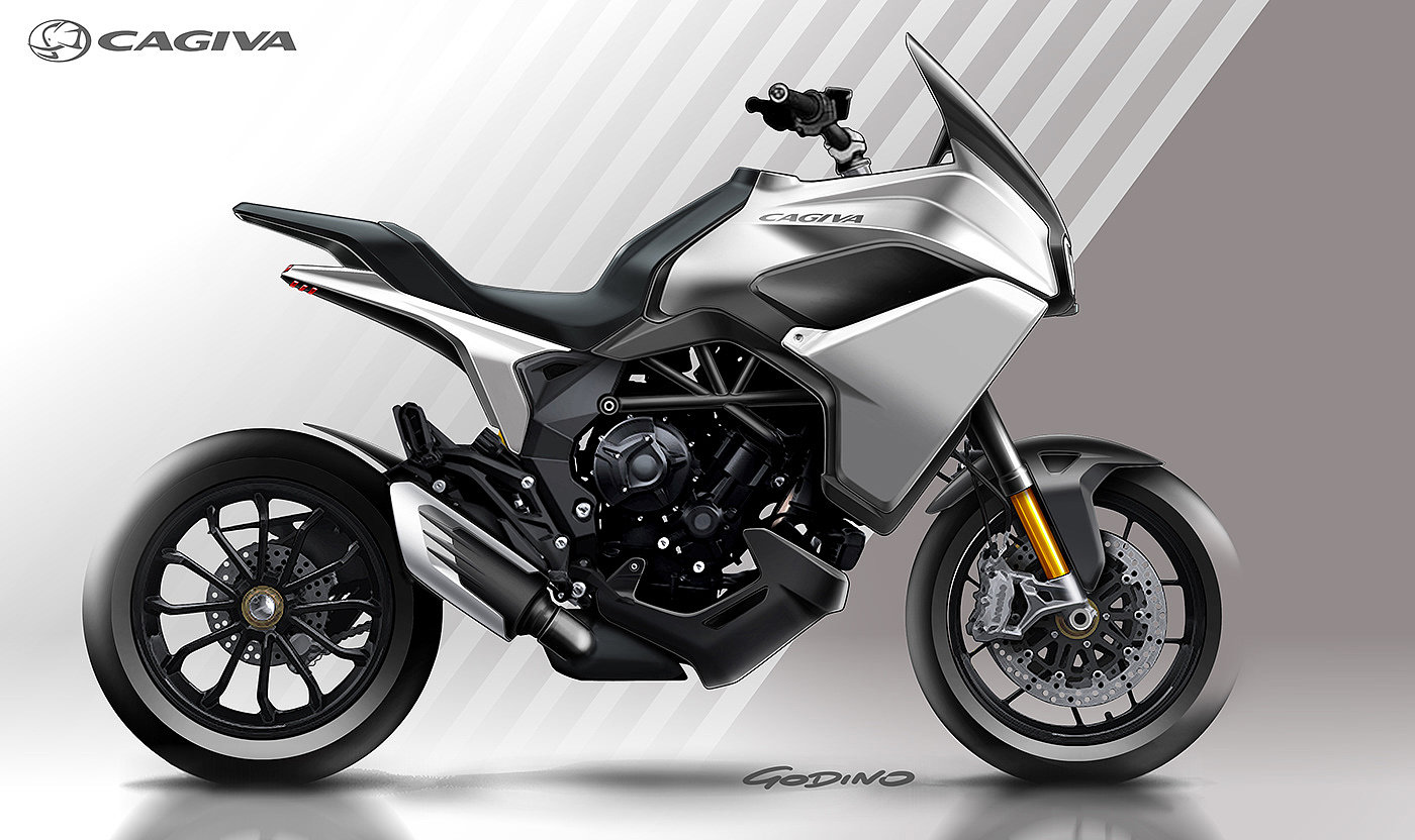 Cagiva，Sports type，motorcycle，