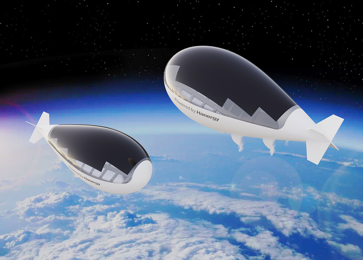 solar energy，Airship，