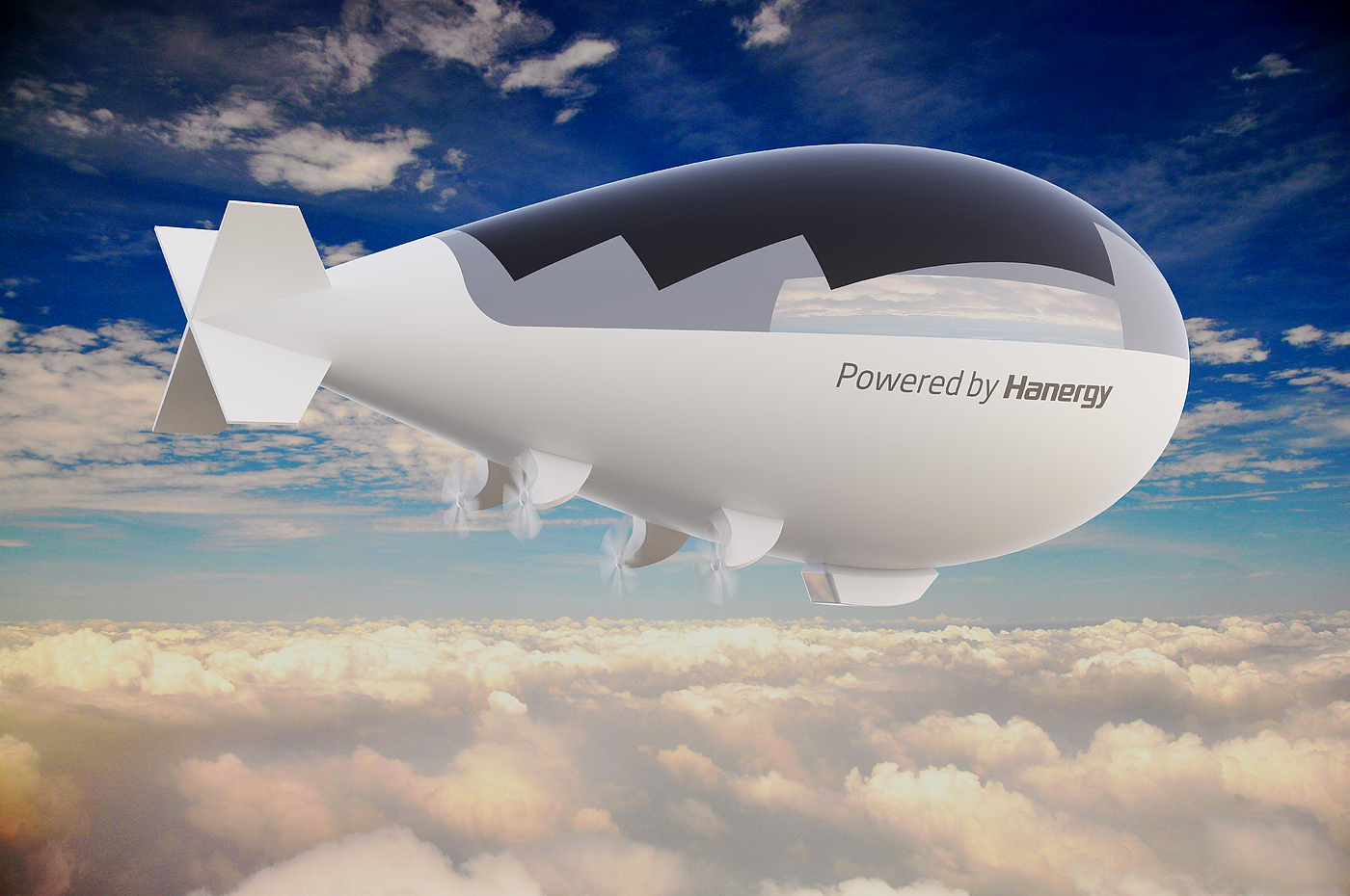 solar energy，Airship，