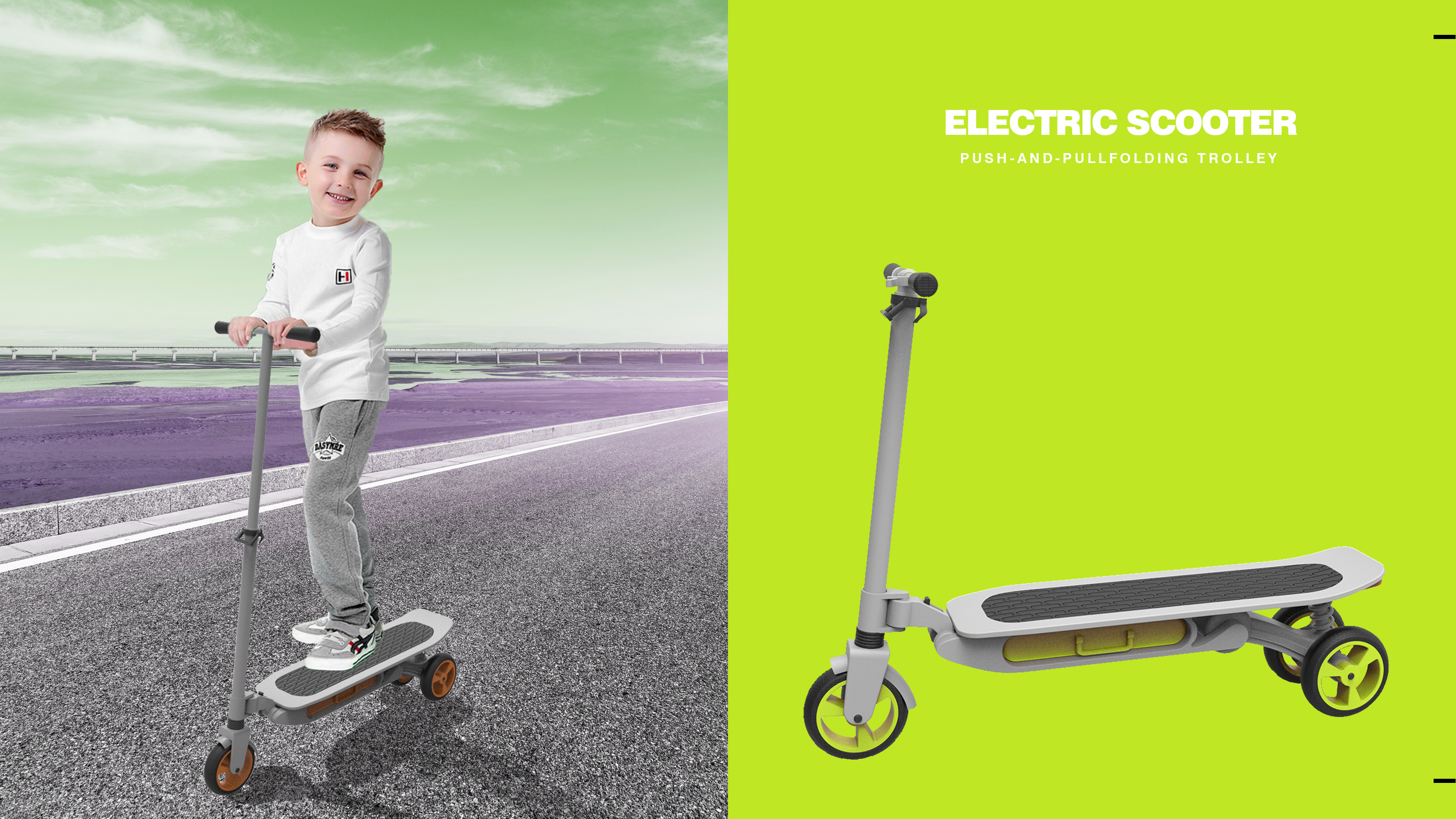 Children's scooters，Transportation tools，