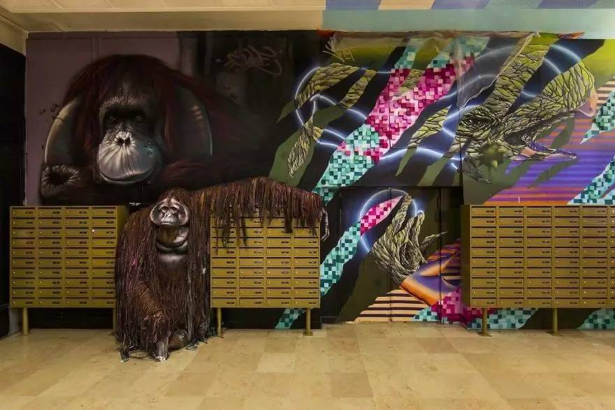 Graffiti，dormitory，Art，Paris，