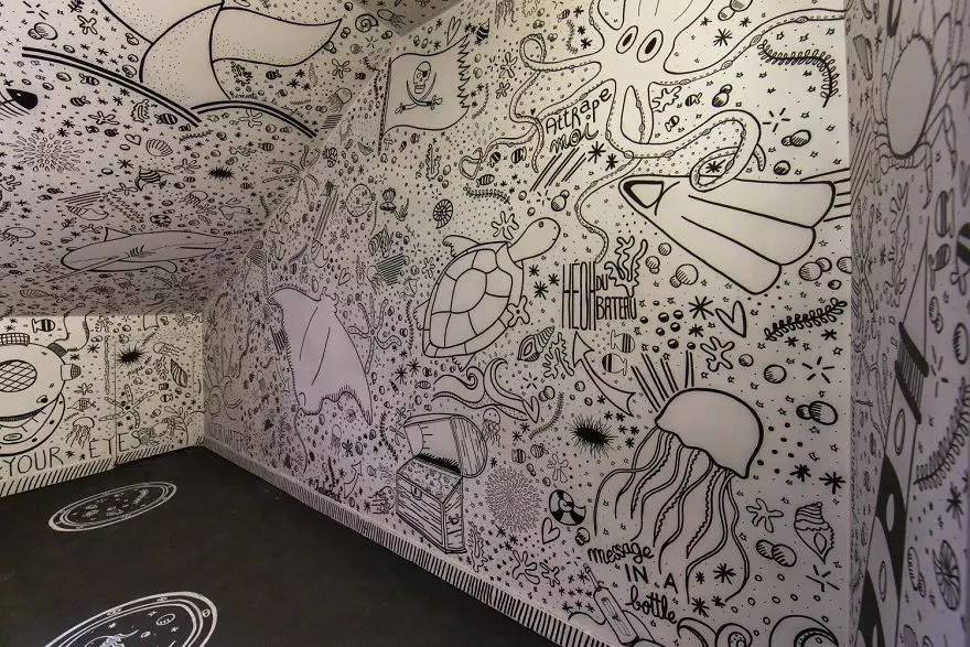 Graffiti，dormitory，Art，Paris，