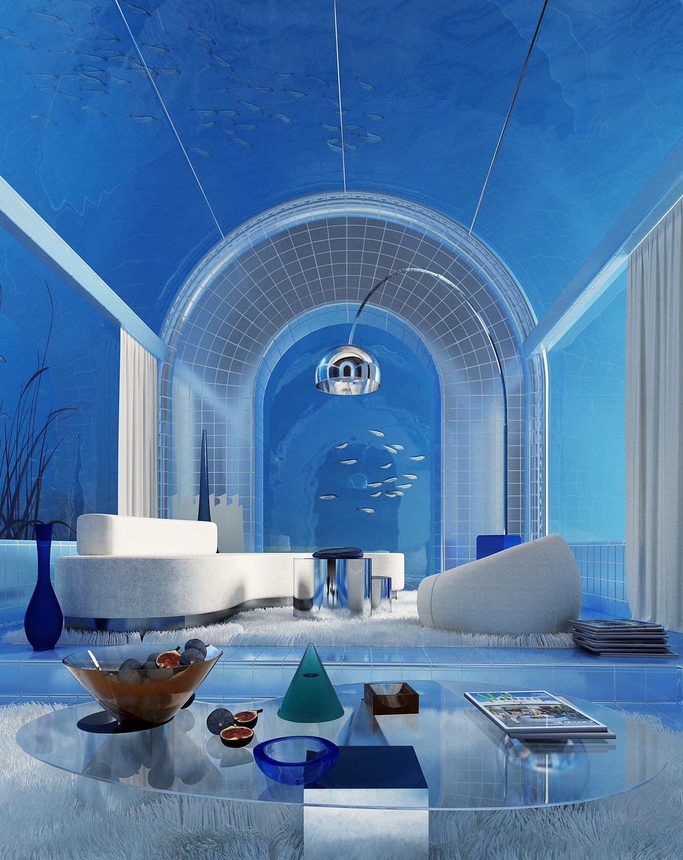 villa，past times，future，abstract，