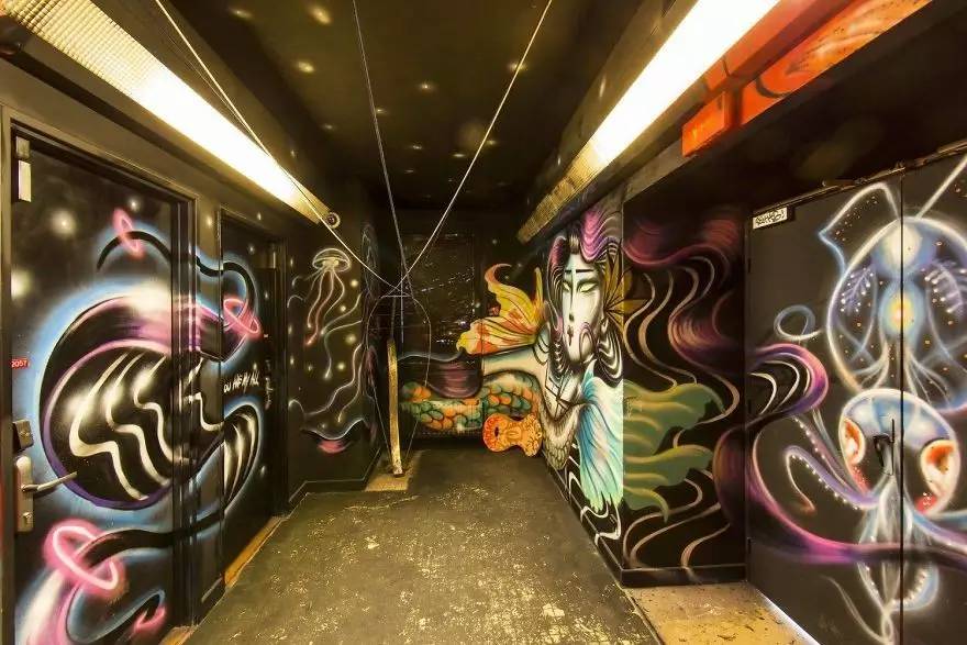 Graffiti，dormitory，Art，Paris，