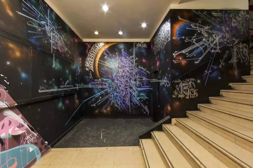 Graffiti，dormitory，Art，Paris，