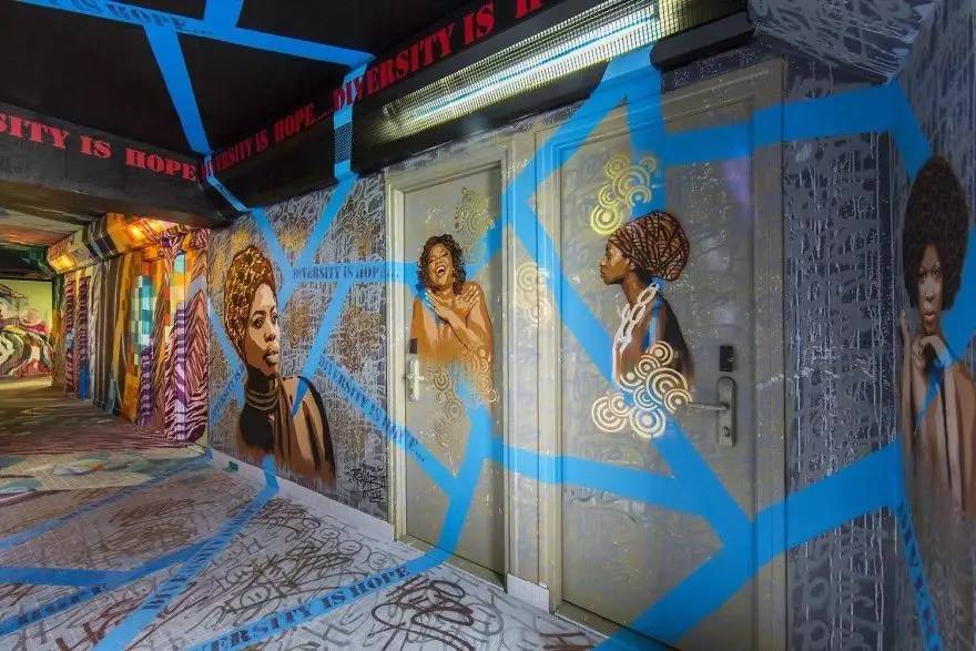 Graffiti，dormitory，Art，Paris，