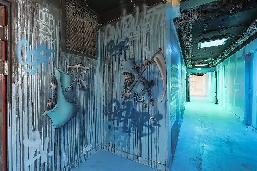 Graffiti，dormitory，Art，Paris，