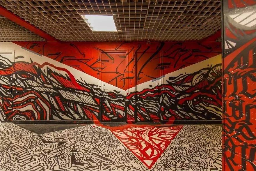 Graffiti，dormitory，Art，Paris，