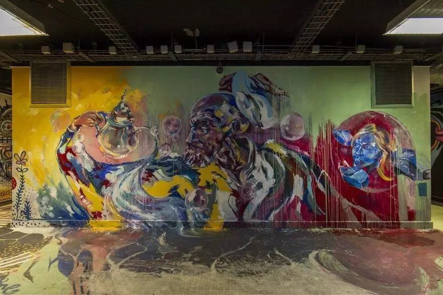 Graffiti，dormitory，Art，Paris，