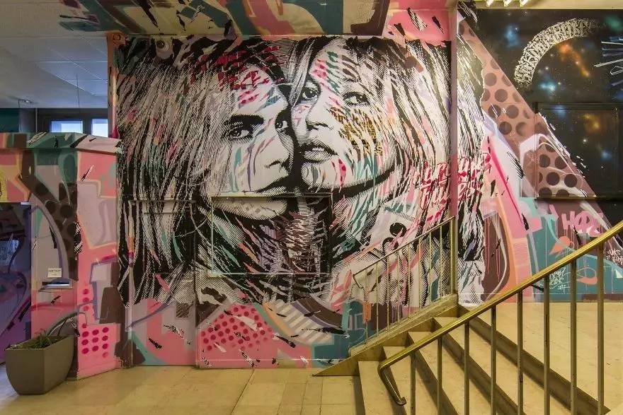 Graffiti，dormitory，Art，Paris，