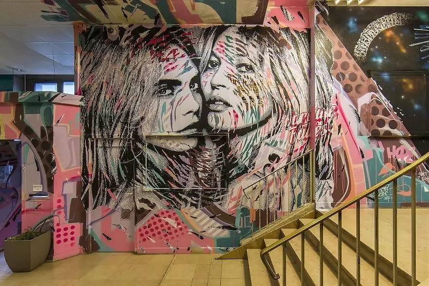 Graffiti，dormitory，Art，Paris，