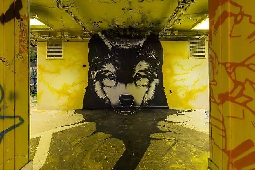Graffiti，dormitory，Art，Paris，
