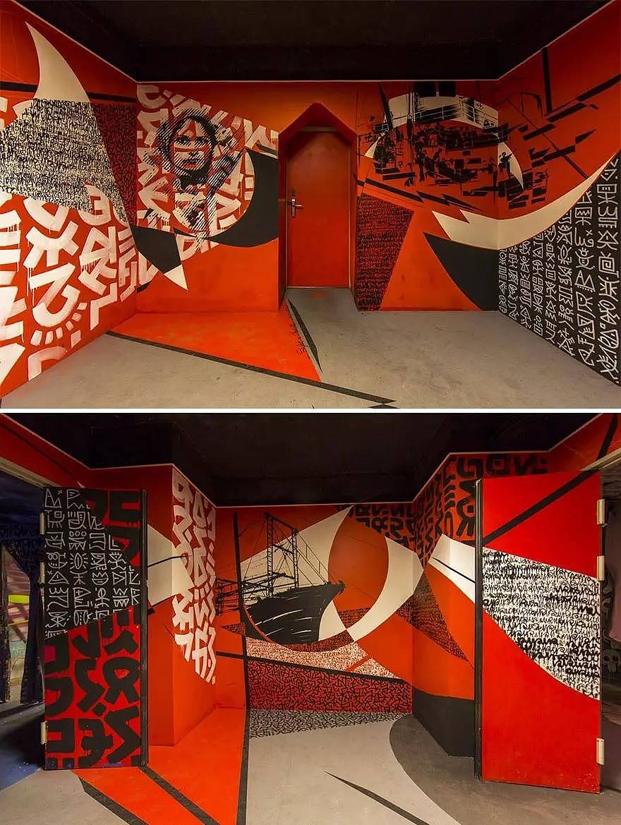 Graffiti，dormitory，Art，Paris，