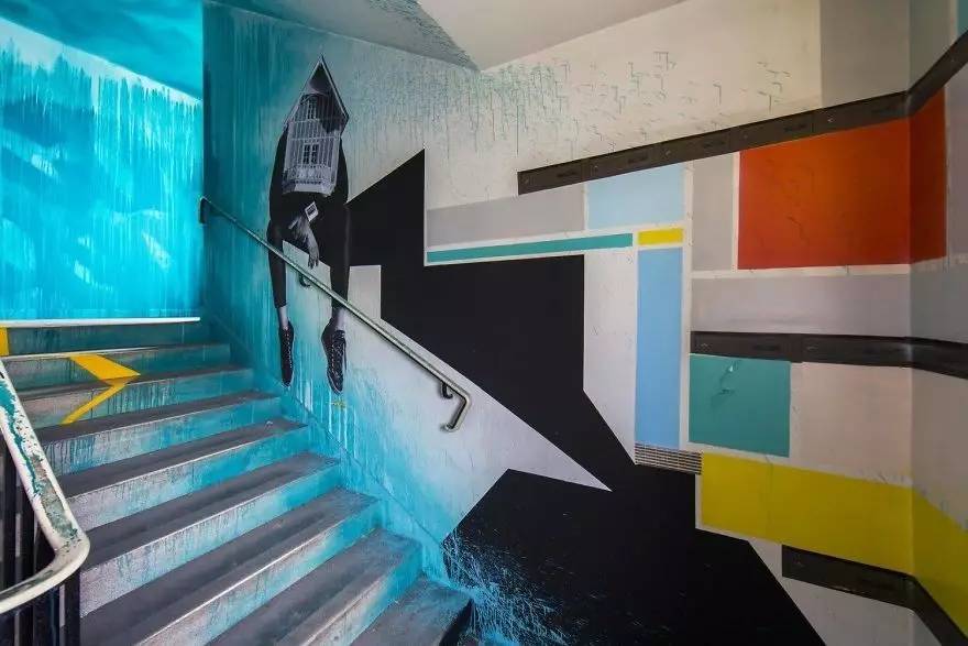 Graffiti，dormitory，Art，Paris，
