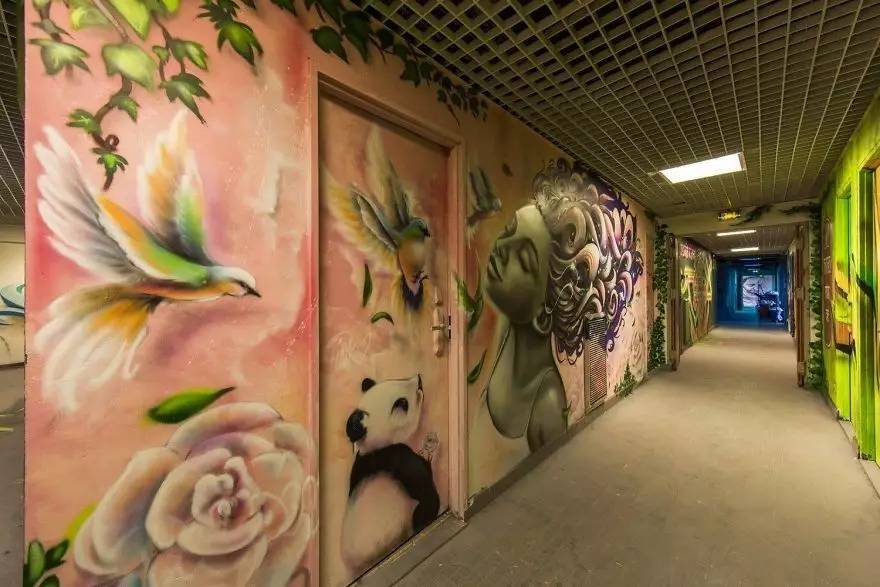 Graffiti，dormitory，Art，Paris，