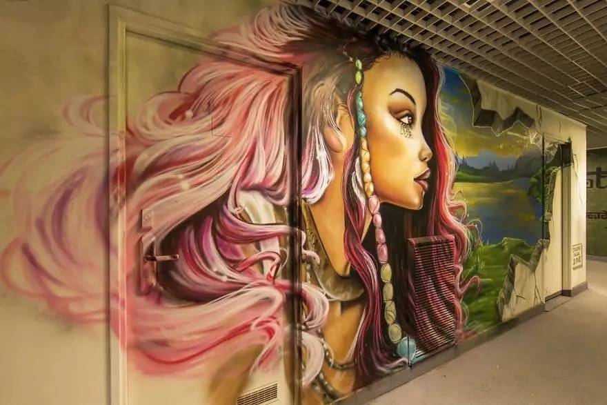 Graffiti，dormitory，Art，Paris，