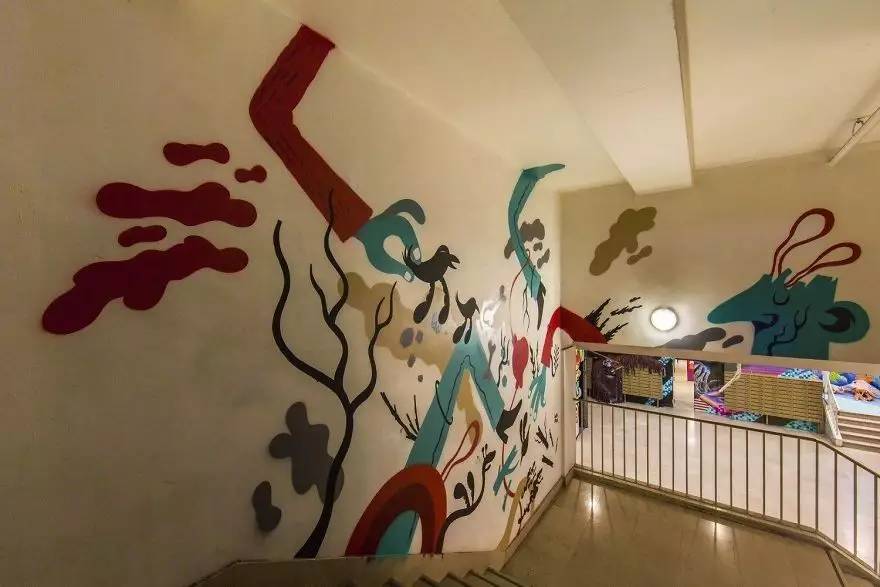 Graffiti，dormitory，Art，Paris，