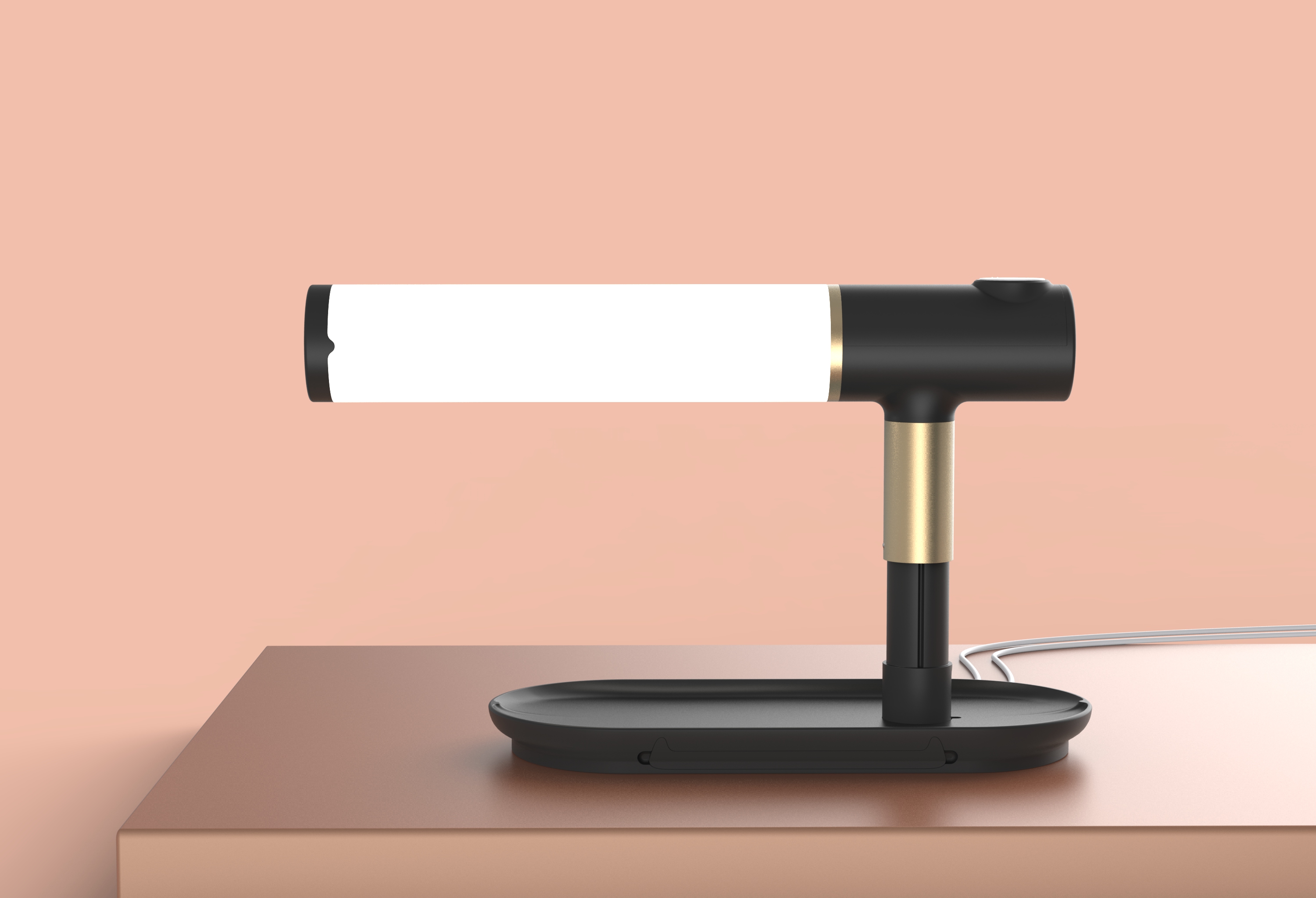 Mobile phone bracket，Storage tray，Make up，Night light，Simplicity，