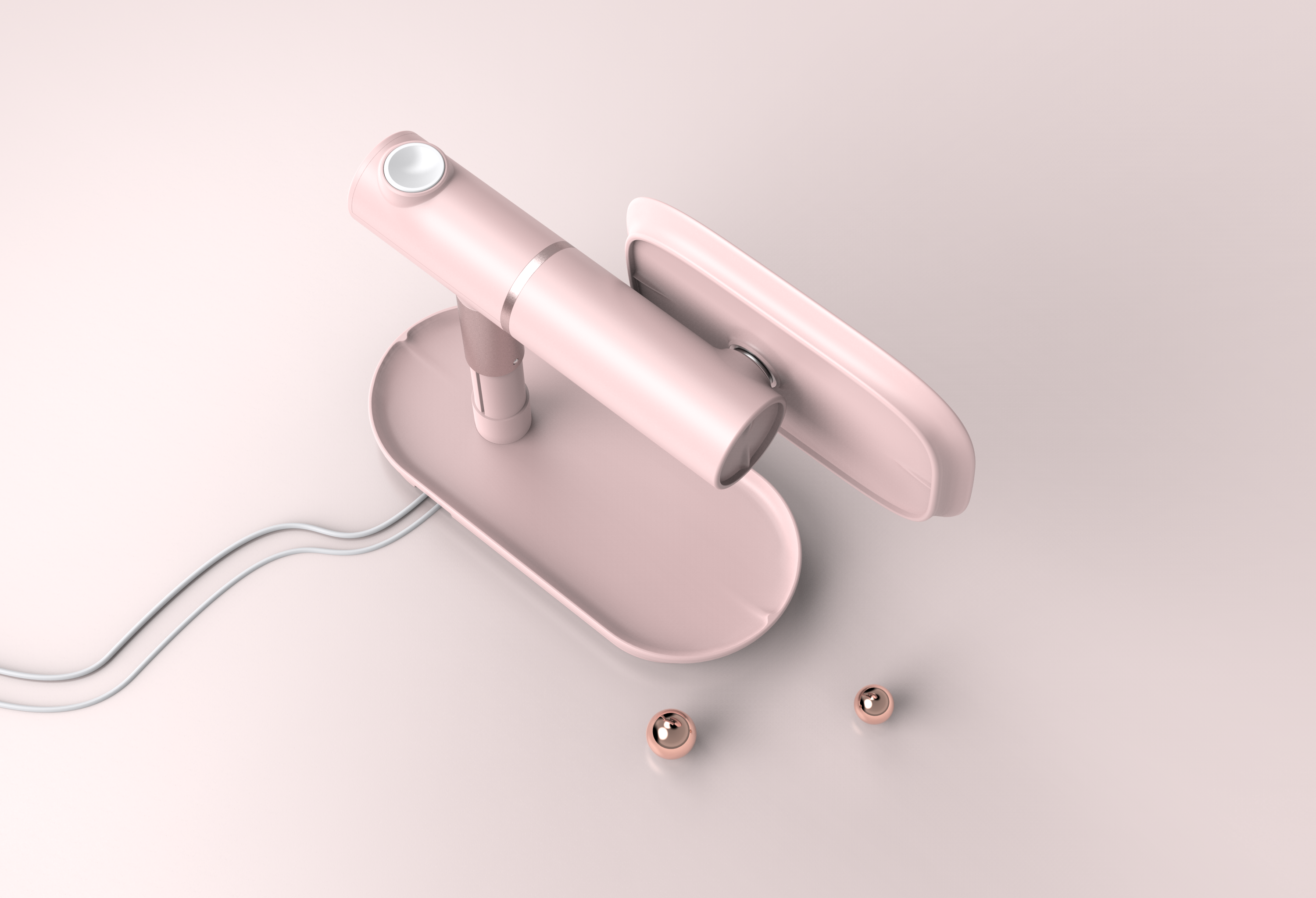 Mobile phone bracket，Storage tray，Make up，Night light，Simplicity，