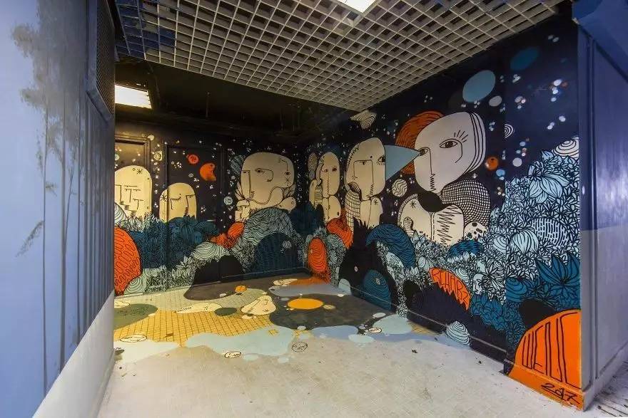 Graffiti，dormitory，Art，Paris，