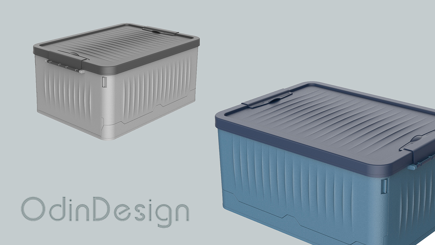 Folding storage box，