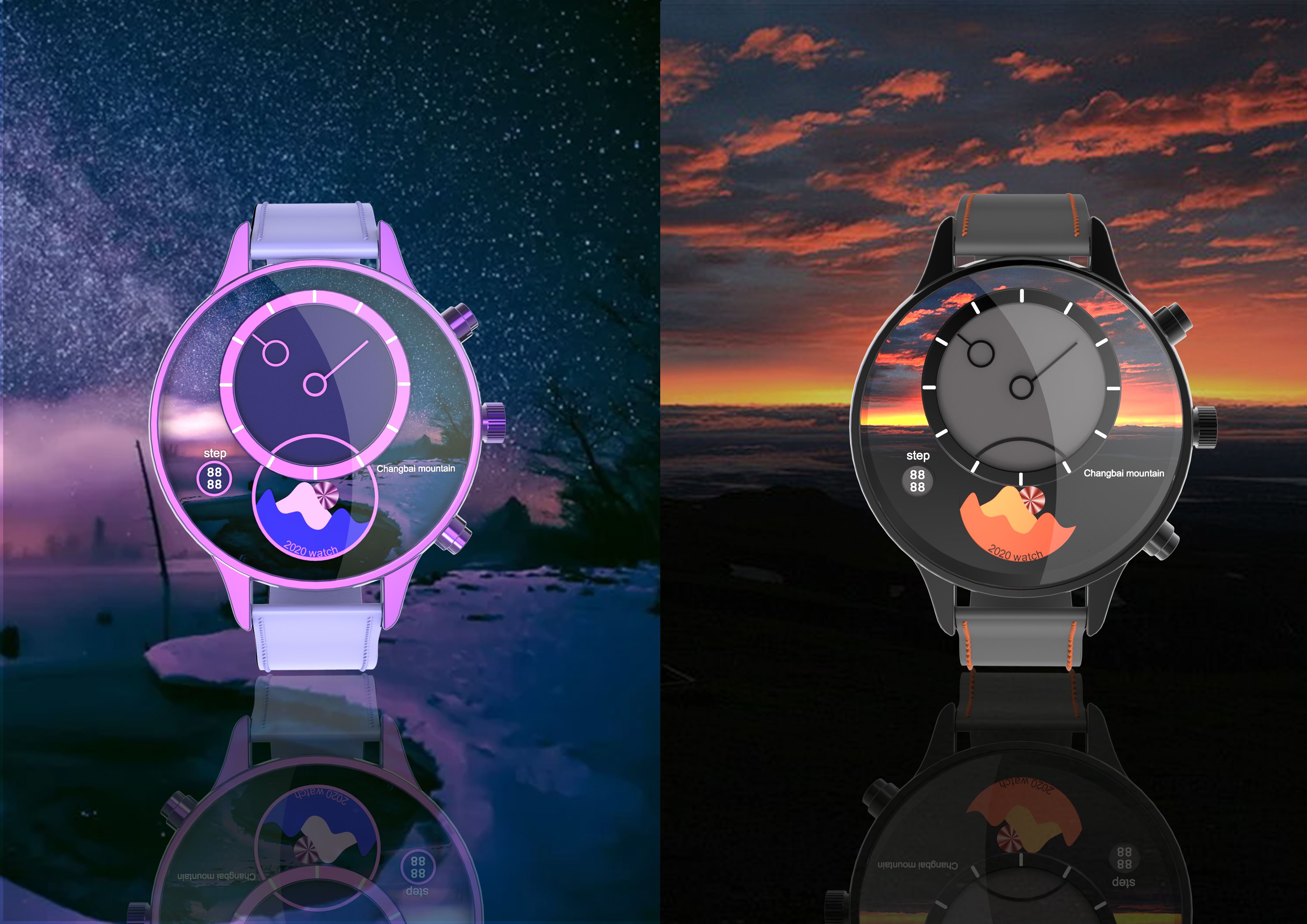 The exclusive watch of Changbai Mountain，