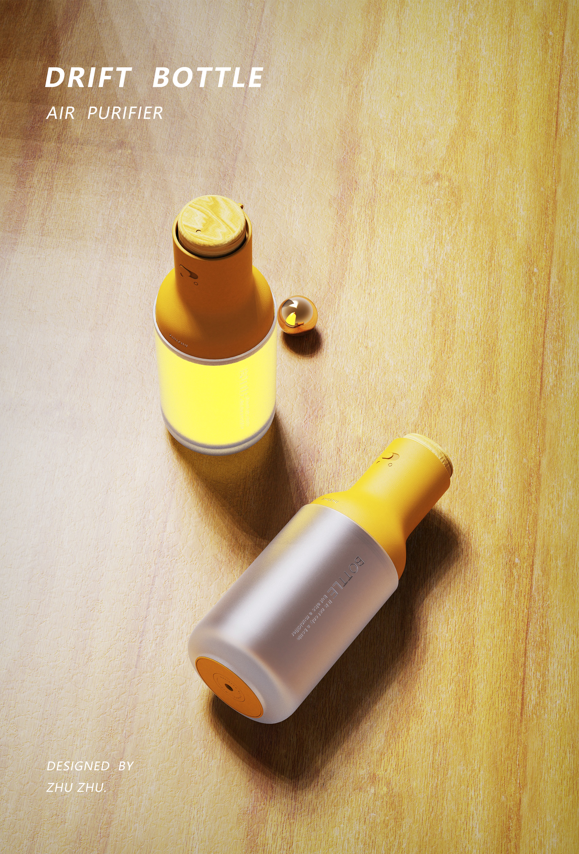 Humidifier, night light，