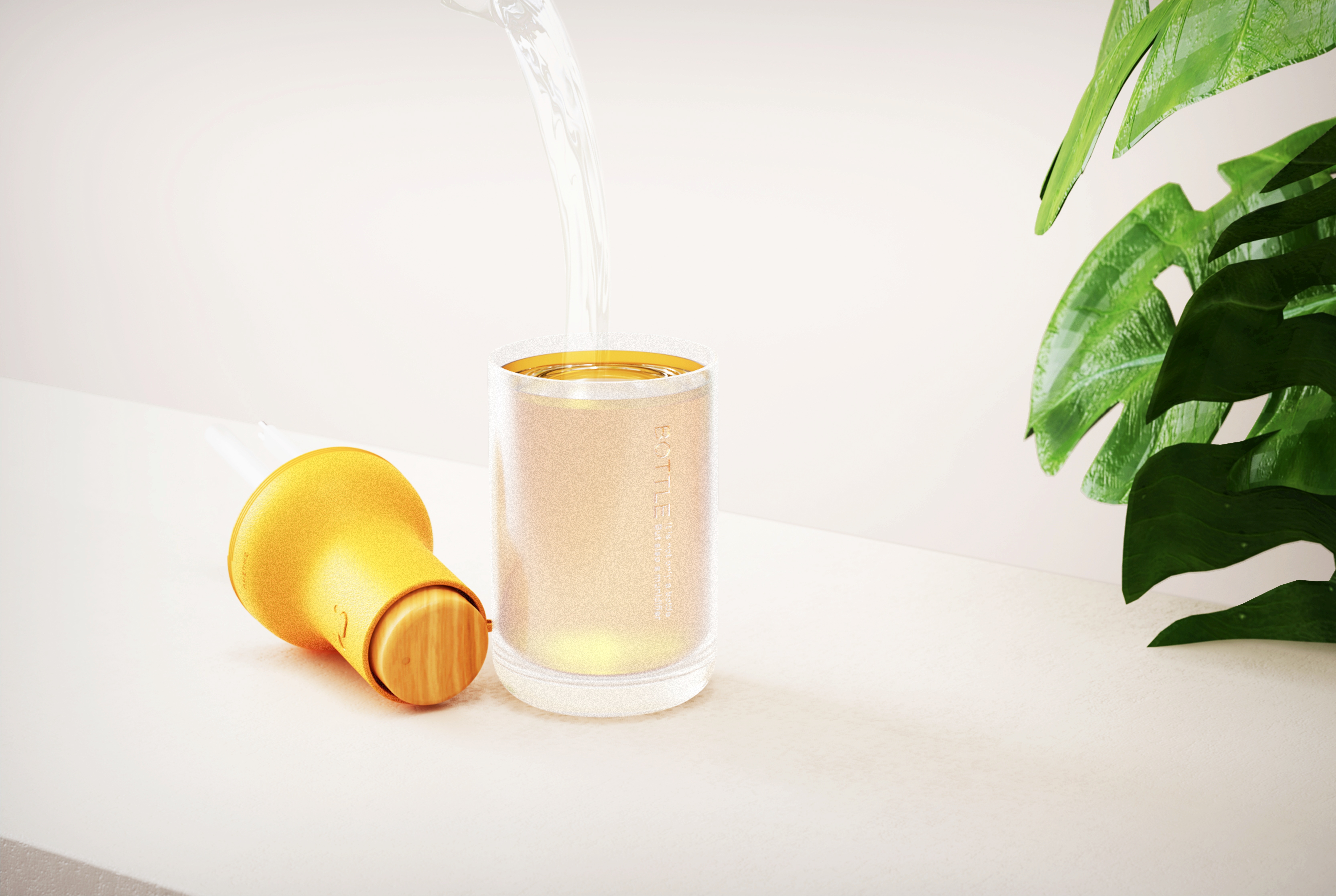 Humidifier, night light，